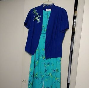 Two piece dress jacket